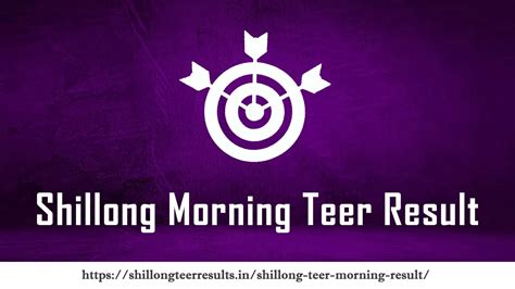 shillong morning result|shillong morning result today.